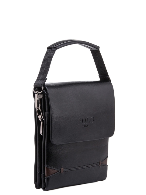 Чёрная сумка планшет Polo (Поло) - артикул: 0К-00011241 - ракурс 1