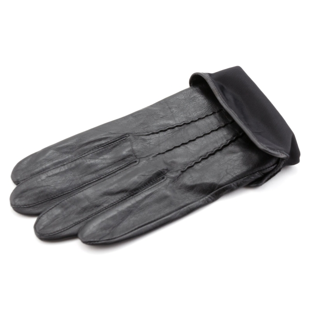 Чёрные перчатки  () - артикул: 18374 - ракурс 2