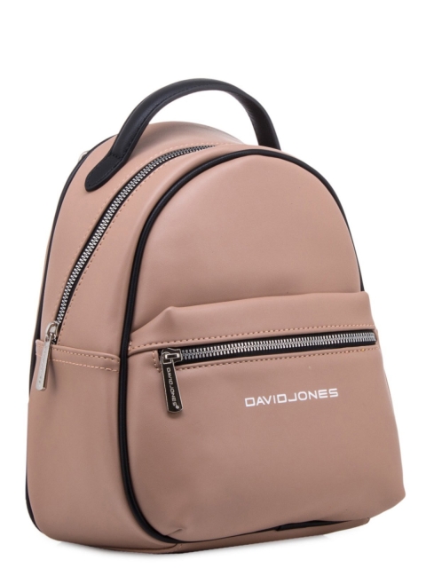 Бежевый рюкзак David Jones (Дэвид Джонс) - артикул: 0К-00010985 - ракурс 1