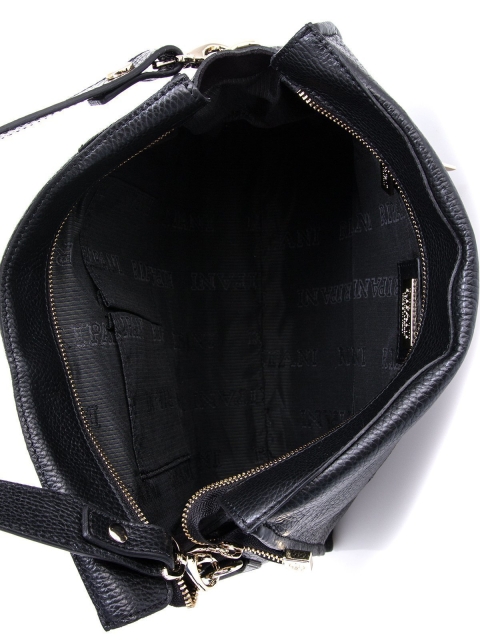 Чёрная сумка мешок Ripani (Рипани) - артикул: К0000032544 - ракурс 4