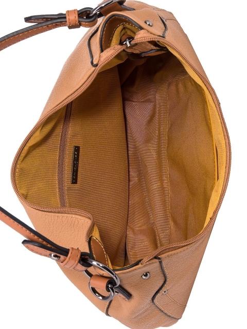 Бежевая сумка мешок David Jones (Дэвид Джонс) - артикул: 0К-00011855 - ракурс 4