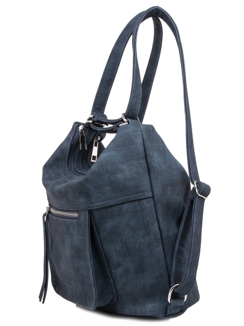Синяя сумка мешок S.Lavia (Славия) - артикул: 1042 619 70  - ракурс 4