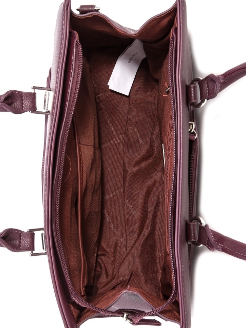 Бордовая сумка классическая David Jones (Дэвид Джонс) - артикул: 0К-00007096 - ракурс 4