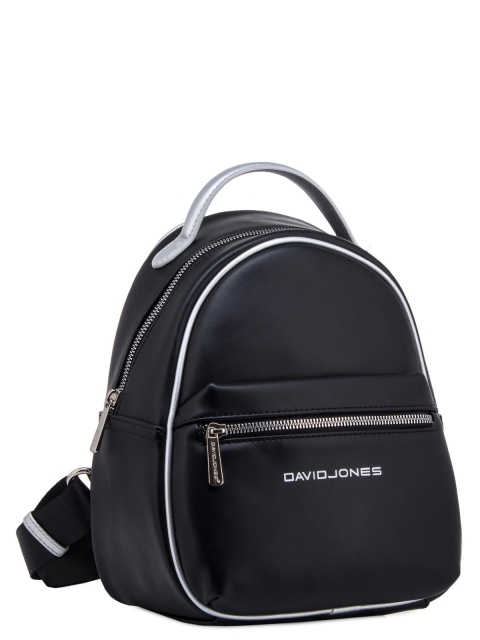 Чёрный рюкзак David Jones (Дэвид Джонс) - артикул: 0К-00010981 - ракурс 1