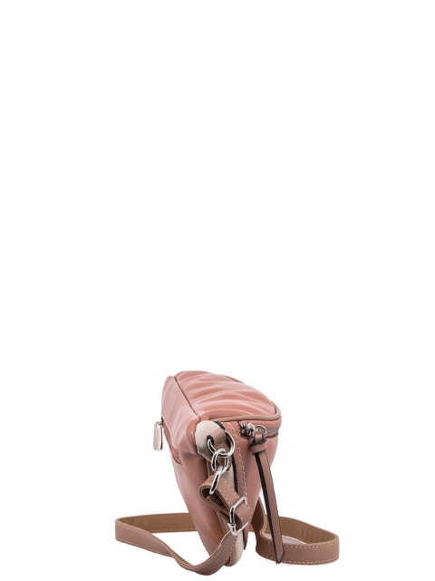 Розовая сумка на пояс David Jones (Дэвид Джонс) - артикул: 0К-00011847 - ракурс 2