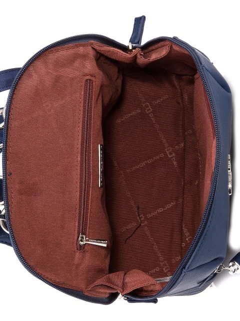 Синий рюкзак David Jones (Дэвид Джонс) - артикул: 0К-00006007 - ракурс 4