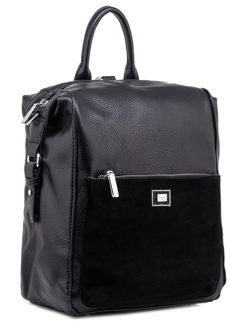 Чёрный рюкзак Fabbiano (Фаббиано) - артикул: 0К-00006370 - ракурс 1