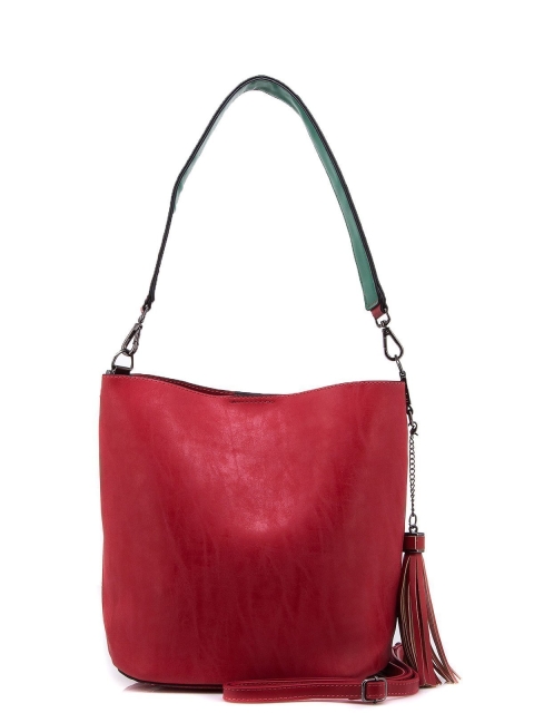 Красная сумка мешок David Jones (Дэвид Джонс) - артикул: 0К-00002208 - ракурс 4