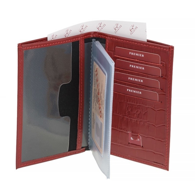 Красный бумажник S.Lavia (Славия) - артикул: К0000004231 - ракурс 1
