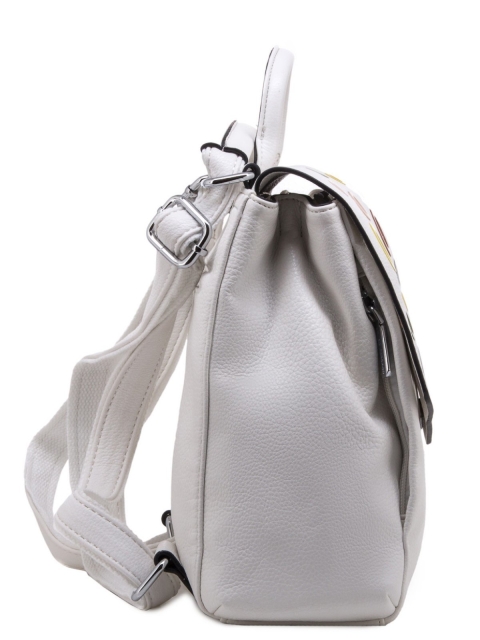 Белый рюкзак Fabbiano (Фаббиано) - артикул: 0К-00010707 - ракурс 2