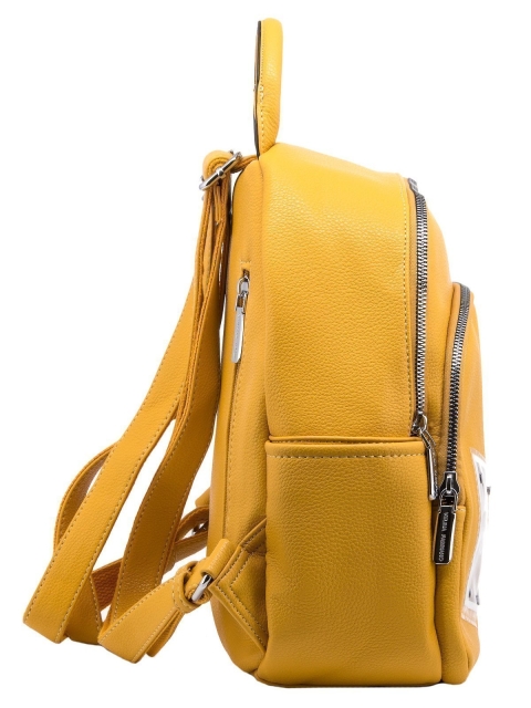 Жёлтый рюкзак Fabbiano (Фаббиано) - артикул: 0К-00010715 - ракурс 2