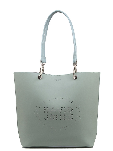 Мятный шоппер David Jones (Дэвид Джонс) - артикул: 0К-00011025 - ракурс 1