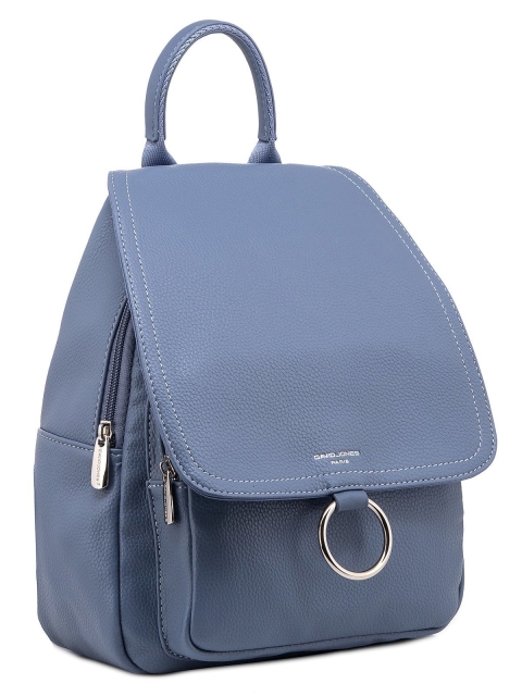 Голубой рюкзак David Jones (Дэвид Джонс) - артикул: 0К-00012074 - ракурс 1