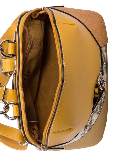 Жёлтый рюкзак David Jones (Дэвид Джонс) - артикул: 0К-00012104 - ракурс 4
