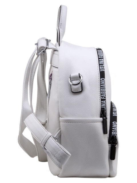 Белый рюкзак Fabbiano (Фаббиано) - артикул: 0К-00010703 - ракурс 2