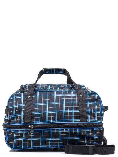 Голубой чемодан Lbags (Эльбэгс) - артикул: 0К-00001909 - ракурс 3