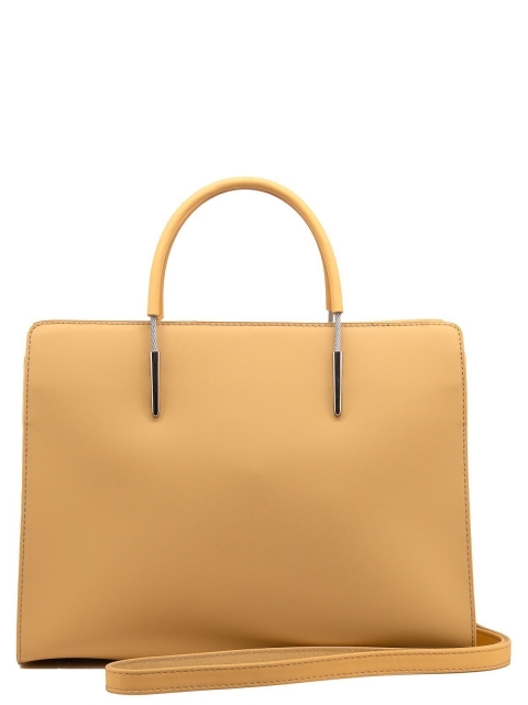 Жёлтая сумка классическая David Jones (Дэвид Джонс) - артикул: 0К-00011040 - ракурс 3
