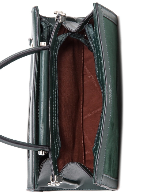 Зелёная сумка классическая David Jones (Дэвид Джонс) - артикул: 0К-00007250 - ракурс 4