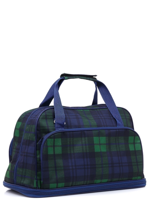 Зелёная дорожная сумка Lbags (Эльбэгс) - артикул: 0К-00002919 - ракурс 1