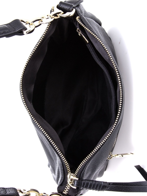 Чёрная сумка мешок Polina (Полина) - артикул: К0000032684 - ракурс 4