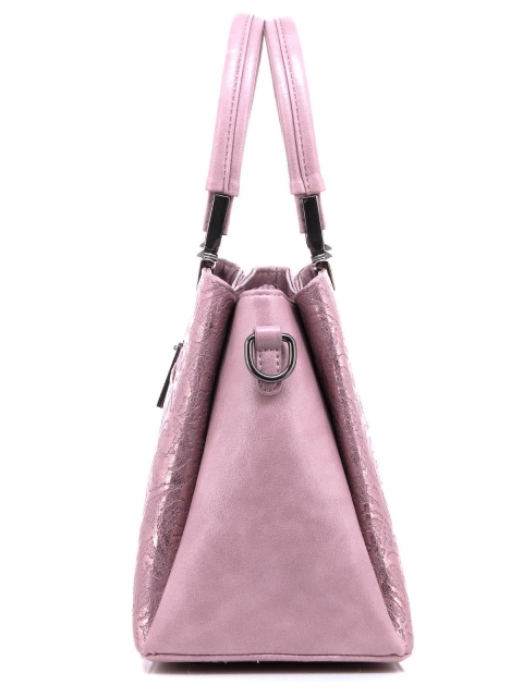 Розовая сумка классическая Richezza (Ричезза) - артикул: 0К-00001201 - ракурс 2