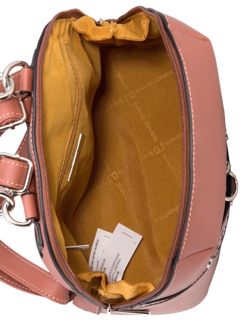 Розовый рюкзак David Jones (Дэвид Джонс) - артикул: 0К-00012103 - ракурс 4