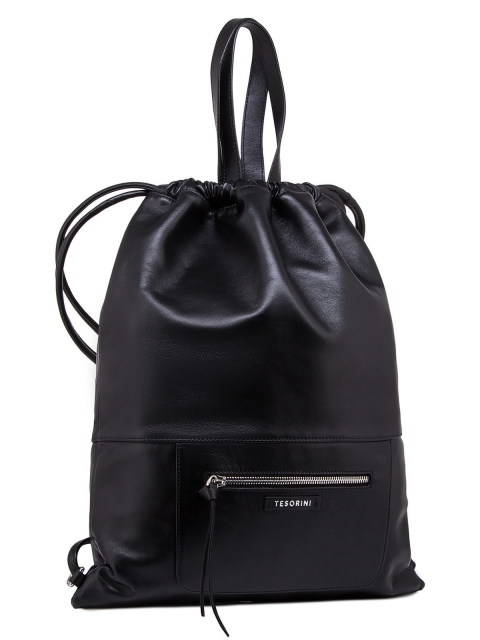 Чёрный рюкзак Tesorini (Tesorini) - артикул: 0К-00012849 - ракурс 1