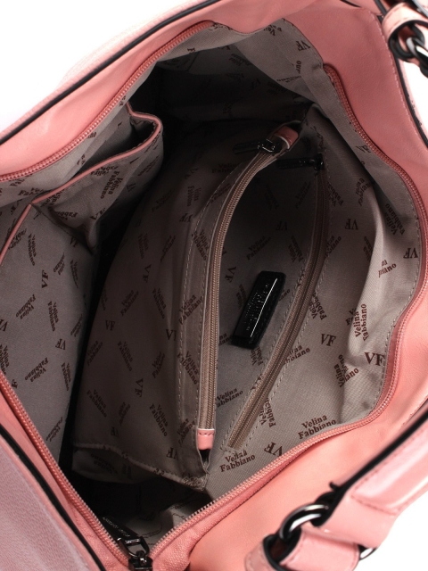 Розовая сумка мешок Fabbiano (Фаббиано) - артикул: К0000016230 - ракурс 3