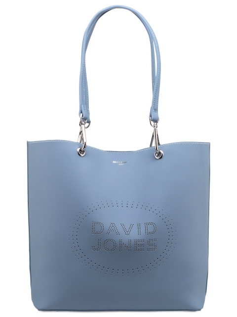 Голубой шопер David Jones (Дэвид Джонс) - артикул: 0К-00011024 - ракурс 1
