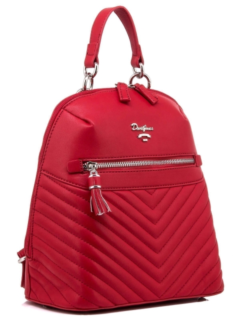 Красный рюкзак David Jones (Дэвид Джонс) - артикул: 0К-00006005 - ракурс 1