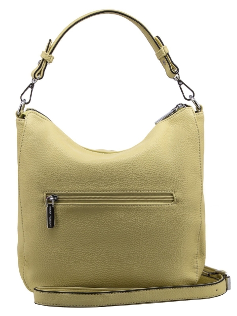 Жёлтая сумка мешок Fabbiano (Фаббиано) - артикул: 0К-00010737 - ракурс 3