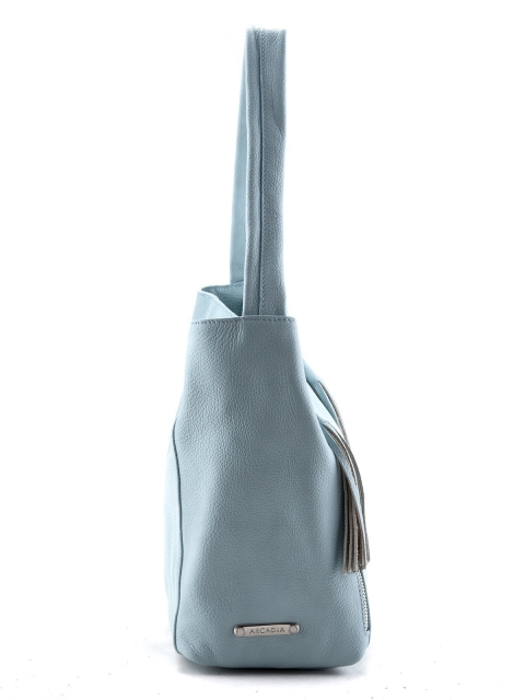Голубая сумка мешок Arcadia (Аркадия) - артикул: К0000028245 - ракурс 3