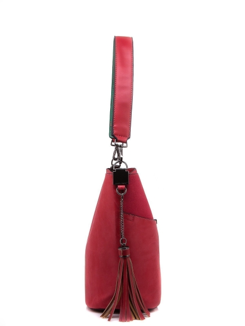 Красная сумка мешок David Jones (Дэвид Джонс) - артикул: 0К-00002208 - ракурс 3