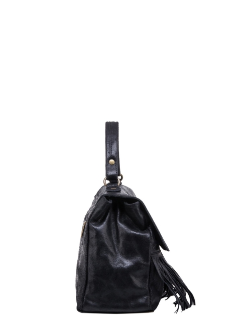 Чёрный портфель Angelo Bianco (Анджело Бьянко) - артикул: 0К-00012363 - ракурс 2