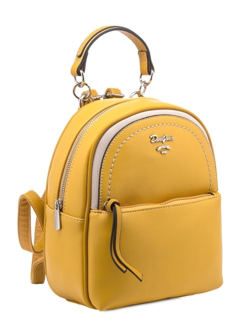 Жёлтый рюкзак David Jones (Дэвид Джонс) - артикул: 0К-00011055 - ракурс 1