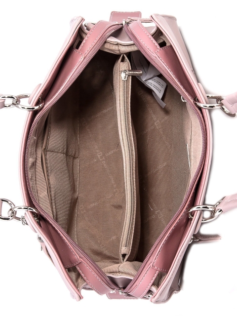 Розовая сумка классическая David Jones (Дэвид Джонс) - артикул: 0К-00002169 - ракурс 4