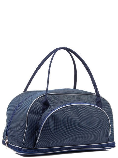 Синяя дорожная сумка Lbags (Эльбэгс) - артикул: 0К-00007434 - ракурс 1