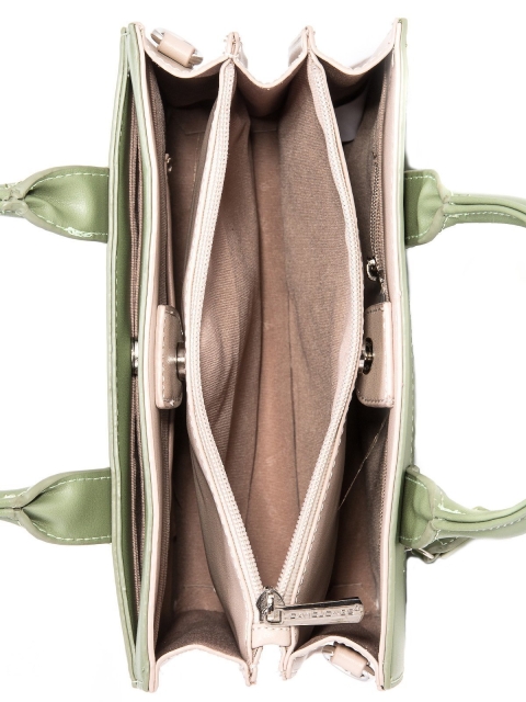 Зелёная сумка классическая David Jones (Дэвид Джонс) - артикул: 0К-00002171 - ракурс 4