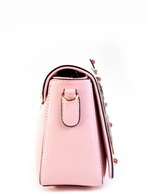 Розовая сумка планшет Polina (Полина) - артикул: К0000017884 - ракурс 1