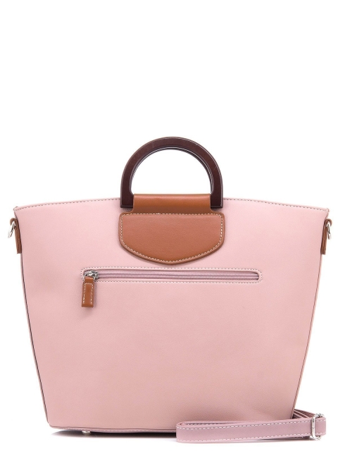 Розовая сумка классическая David Jones (Дэвид Джонс) - артикул: 0К-00001425 - ракурс 3