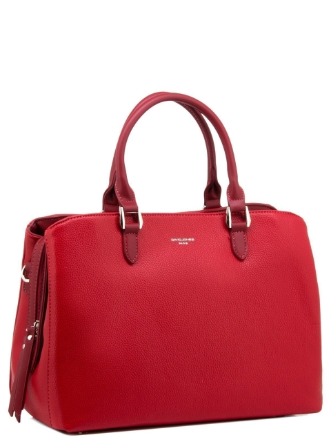 Красная сумка классическая David Jones (Дэвид Джонс) - артикул: 0К-00011812 - ракурс 1