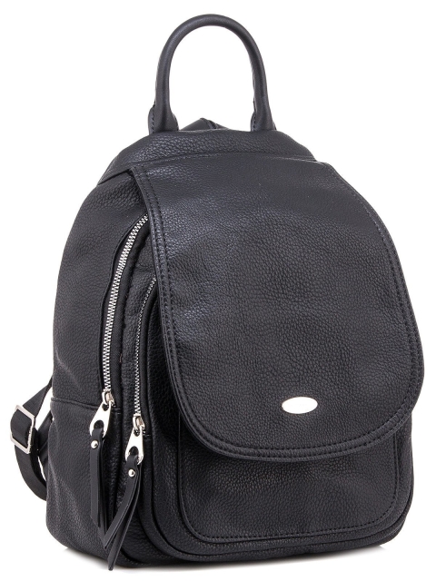 Чёрный рюкзак David Jones (Дэвид Джонс) - артикул: 0К-00007156 - ракурс 1