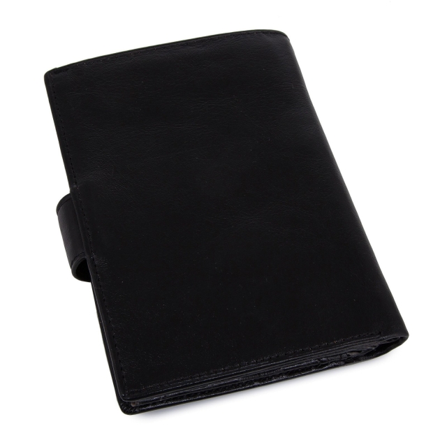 Чёрный бумажник Pitek (Pitek) - артикул: 0К-00010922 - ракурс 1