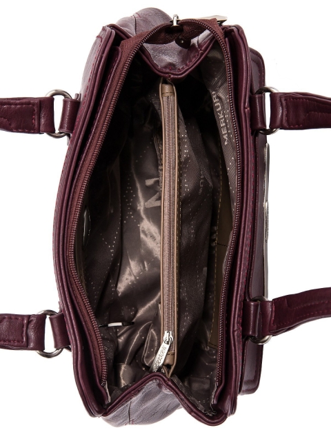Бордовая сумка классическая Metierburg (Metierburg) - артикул: 0К-00022601 - ракурс 4