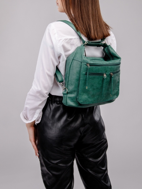 Зелёная сумка мешок S.Lavia (Славия) - артикул: 962 601 31 - ракурс 8