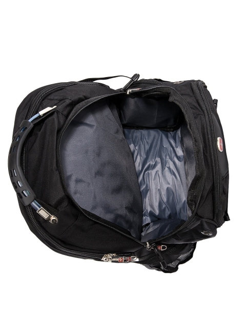 Чёрный рюкзак Angelo Bianco (Анджело Бьянко) - артикул: 0К-00029002 - ракурс 4