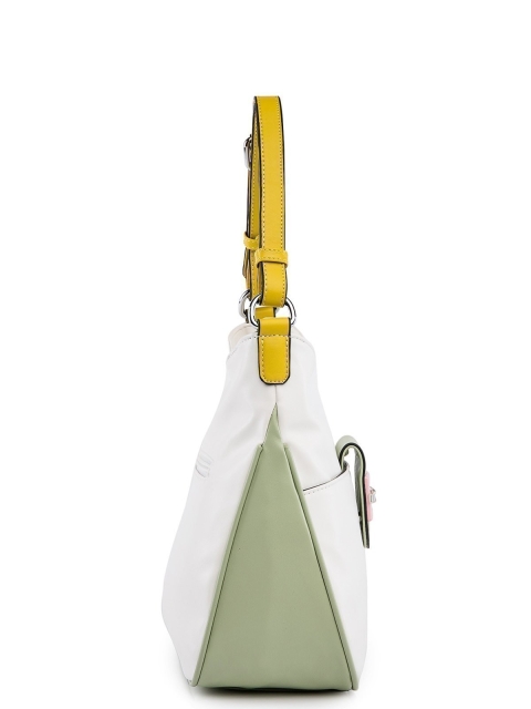 Белая сумка мешок Fabbiano (Фаббиано) - артикул: 0К-00025607 - ракурс 2