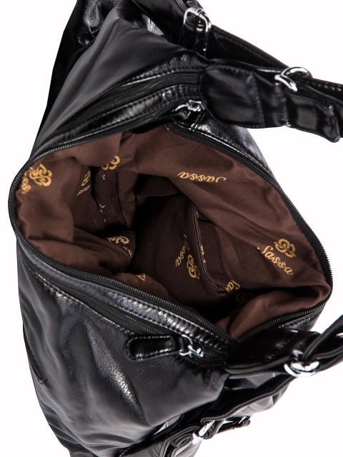 Чёрная сумка мешок Sarsa (Sarsa) - артикул: 0К-00022634 - ракурс 5