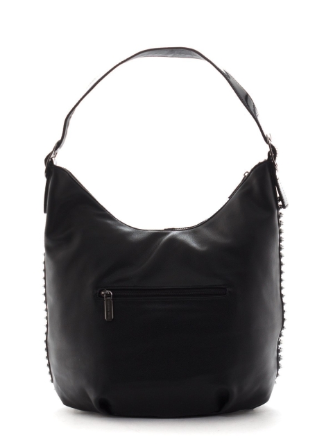 Чёрная сумка мешок Fabbiano (Фаббиано) - артикул: К0000013751 - ракурс 3