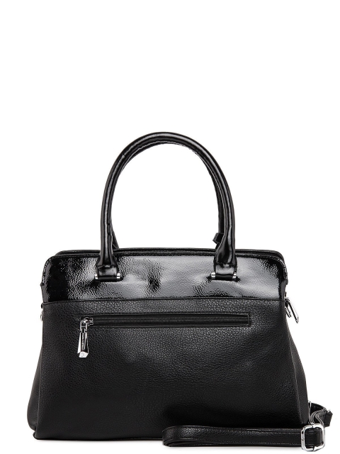 Чёрная сумка классическая Polina (Полина) - артикул: 0К-00017121 - ракурс 3